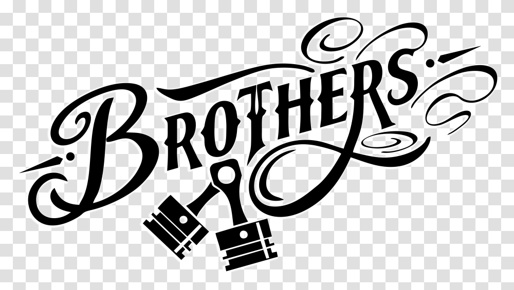 Download Performance Brothers Brothers Logo, Calligraphy, Handwriting, Alphabet Transparent Png