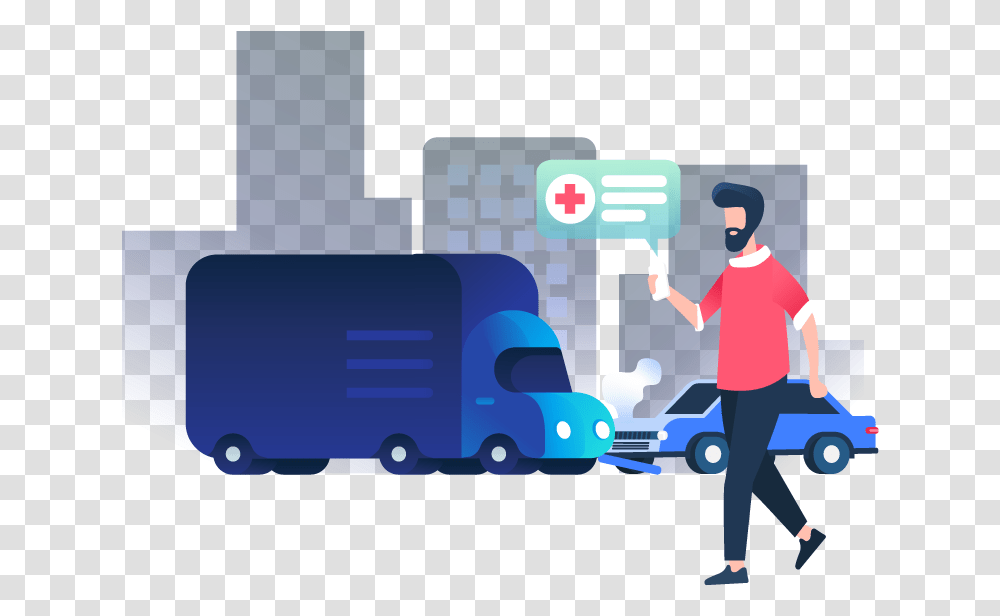 Download Person Calling Ambulance Don T Tell Dad About My Accident, Car, Vehicle, Transportation, Truck Transparent Png