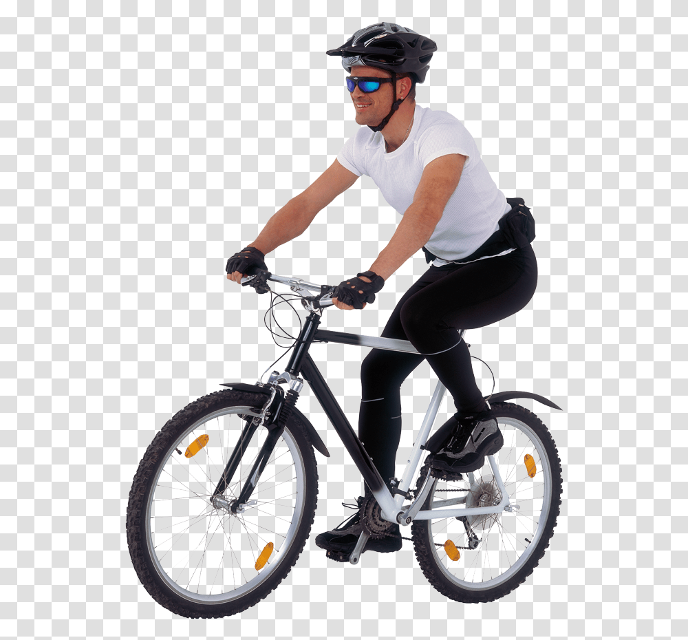 Download Personas En Bicicleta Person On Bike Bicicleta, Human, Bicycle, Vehicle, Transportation Transparent Png