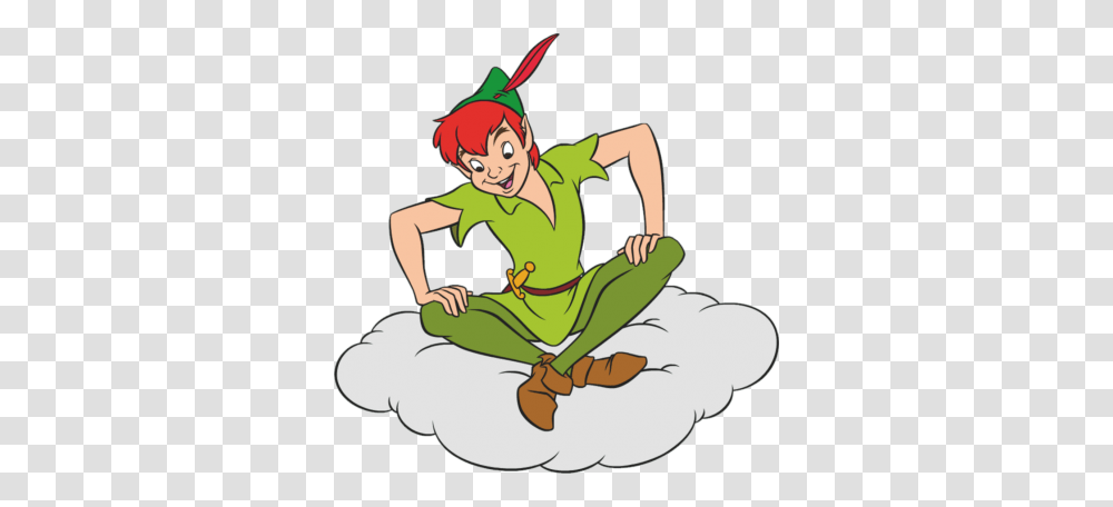 Download Peter Pan Free Image And Clipart, Person, Human, Kneeling, Elf Transparent Png