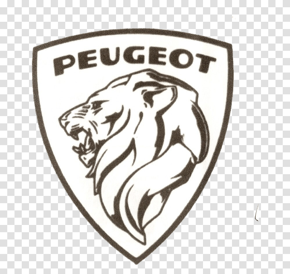 Download Peugeot Logo Peugeot Logo, Armor, Shield, Rug, Plectrum Transparent Png