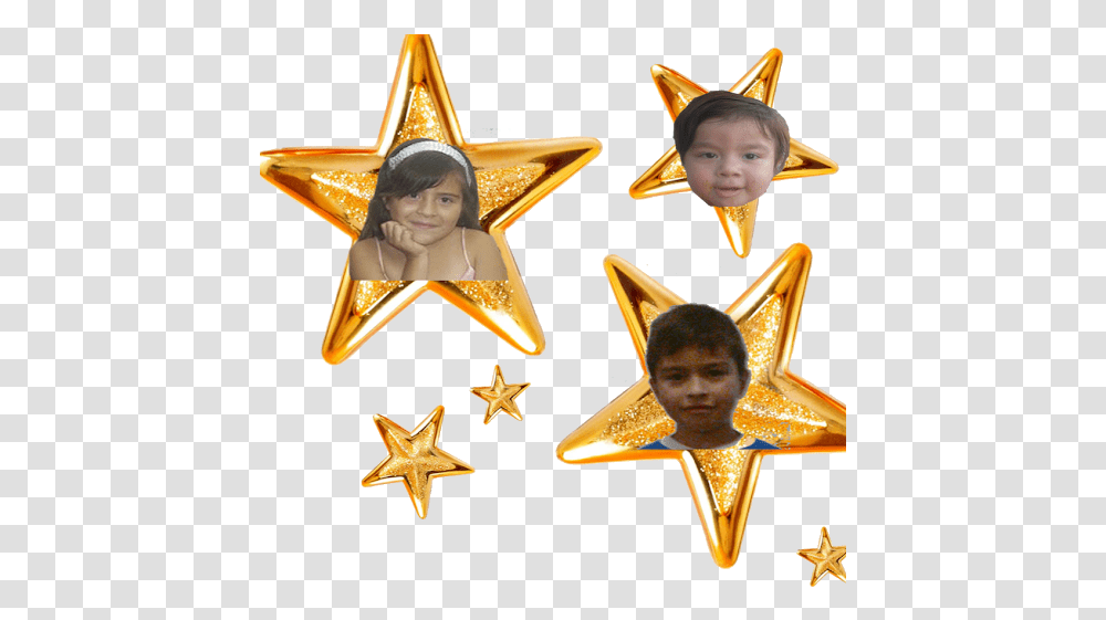 Download Photo Gold Stars Full Size Image Pngkit Golden Stars Background, Symbol, Star Symbol, Person, Human Transparent Png