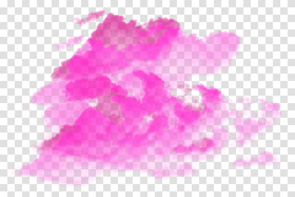 Download Photography Studio Picsart Cloud Drawing Free Hd Pink Cloud Watercolor, Graphics, Purple, Pattern, Outdoors Transparent Png