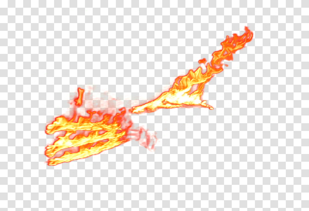 Download Photoscape Fire Effects Right Fire Slash, Bonfire, Flame, Light, Pattern Transparent Png