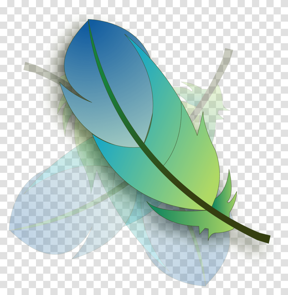 Download Photoshop Feather Logo Photoshop Feather Logo, Leaf, Plant, Green, Pattern Transparent Png