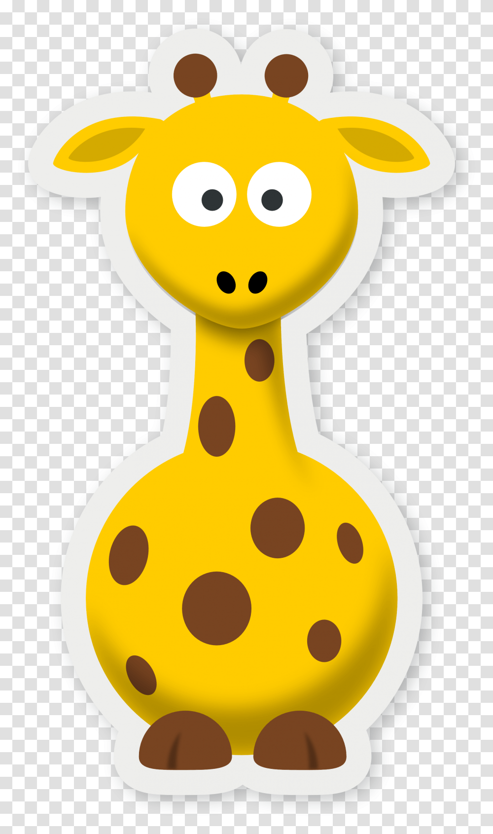 Download Pics Of Cartoon Giraffes Cartoon Pictures Of Giraffes, Rattle, Snowman, Winter, Outdoors Transparent Png