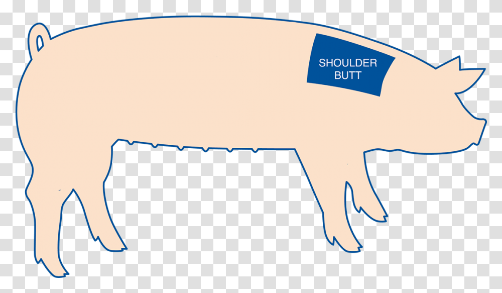 Download Pig Butt Domestic Pig, Axe, Tool, Mammal, Animal Transparent Png