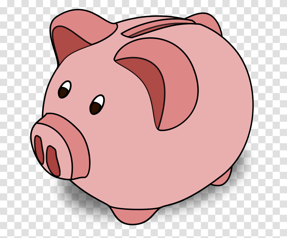 Download Pig Clip Art Free Cute Clipart Of Baby Pigs More, Piggy Bank Transparent Png