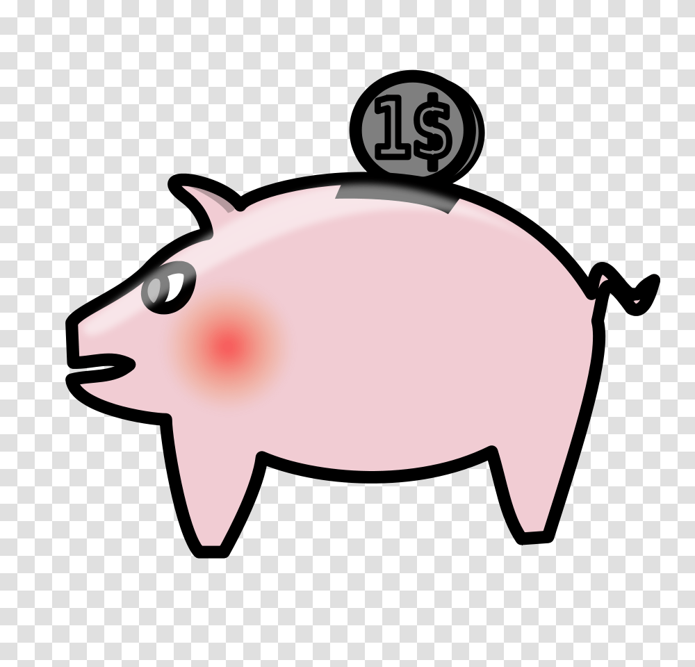 Download Piggy Bank Clipart, Animal, Mammal Transparent Png