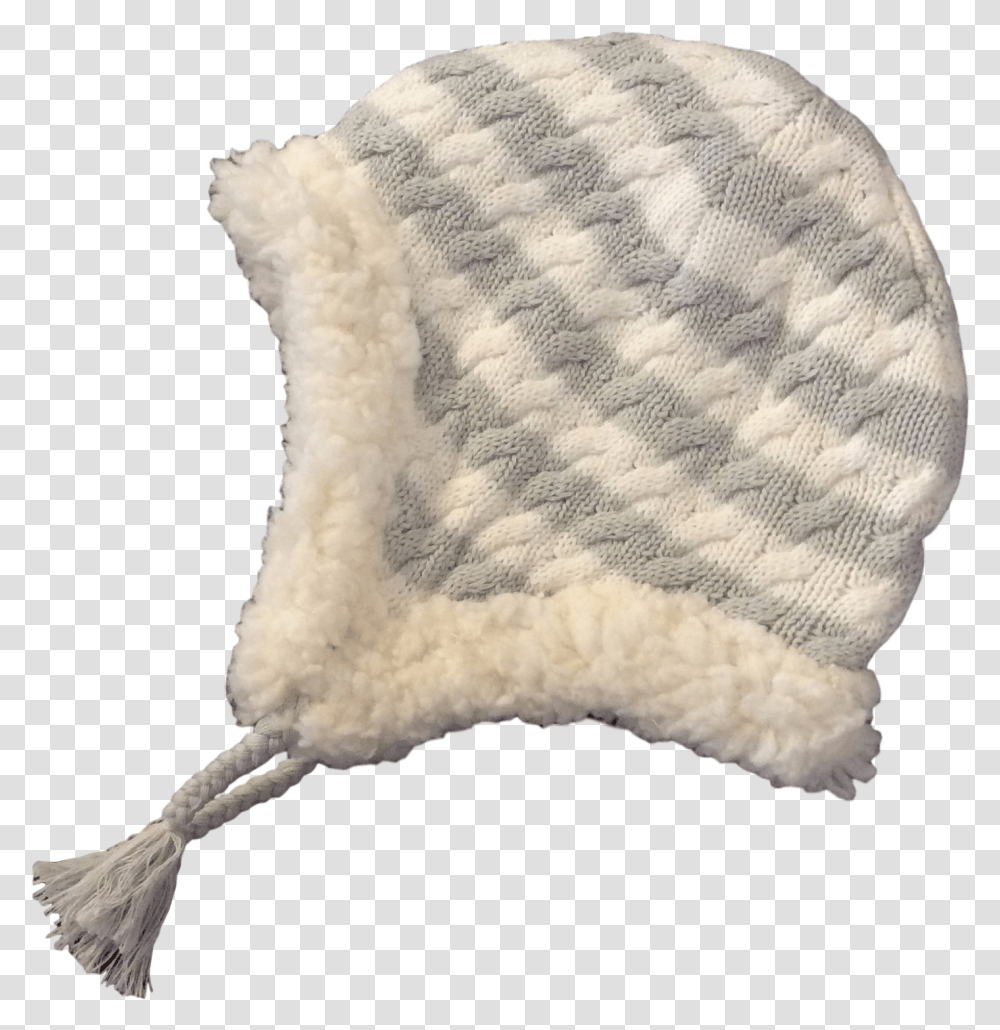 Download Pilot Hat Beanie, Clothing, Apparel, Bonnet, Rug Transparent Png