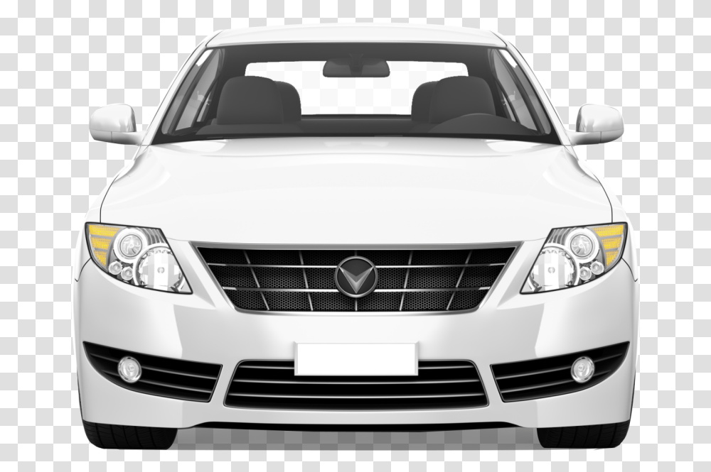 Download Pin Car Clipart Front View Apple Car 2023 2025 Car Front View, Vehicle, Transportation, Bumper, Sedan Transparent Png