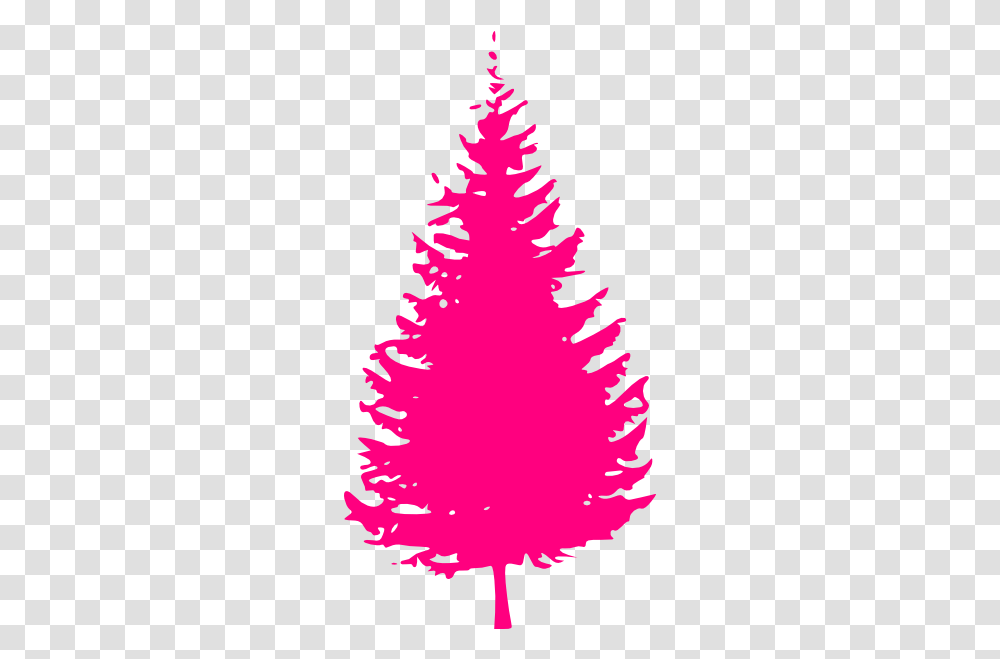 Download Pine Tree Silhouette, Plant, Ornament, Christmas Tree, Poster Transparent Png