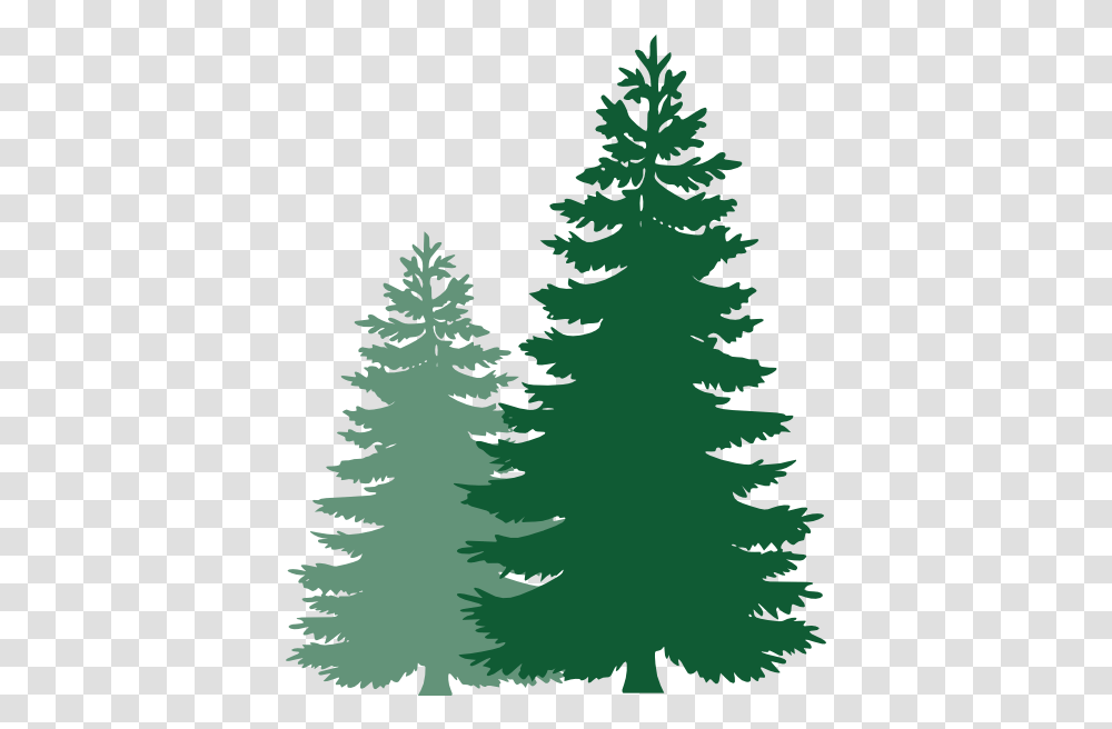 Download Pine Tree Vector Clipart Christmas Tree Clipart Pine Tree Silhouette, Plant, Fir, Abies, Conifer Transparent Png