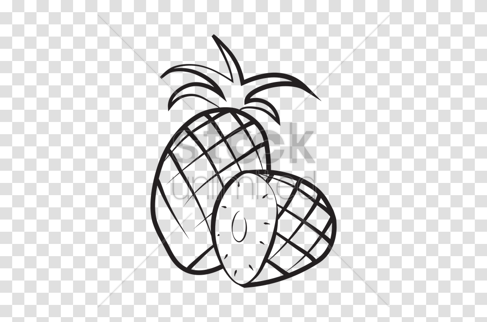 Download Pineapple Clipart Drawing Clip Art Drawing Pineapple, Animal, Spider Transparent Png