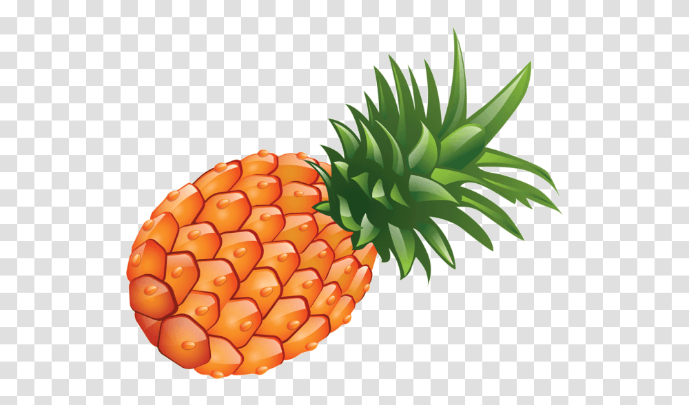 Download Pineapple Clipart Orange Fruit Pineapple Clipart Background, Plant, Food Transparent Png