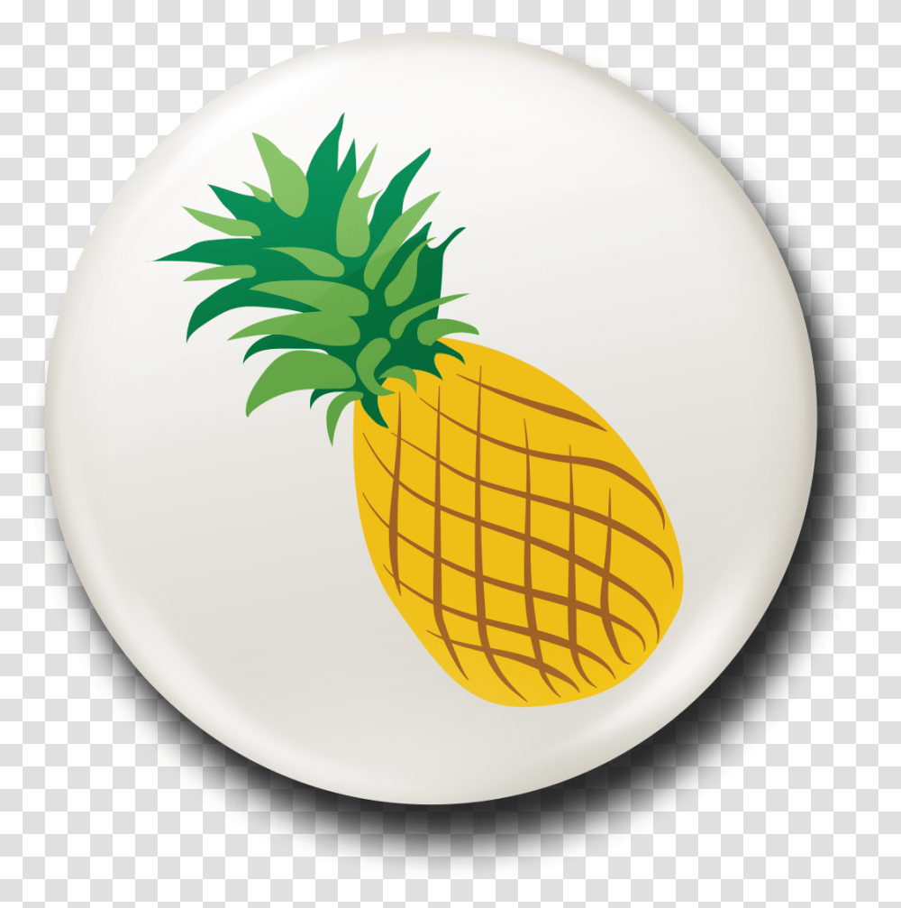 Download Pineapple Emoji Food, Plant, Fruit, Tennis Ball, Sport Transparent Png