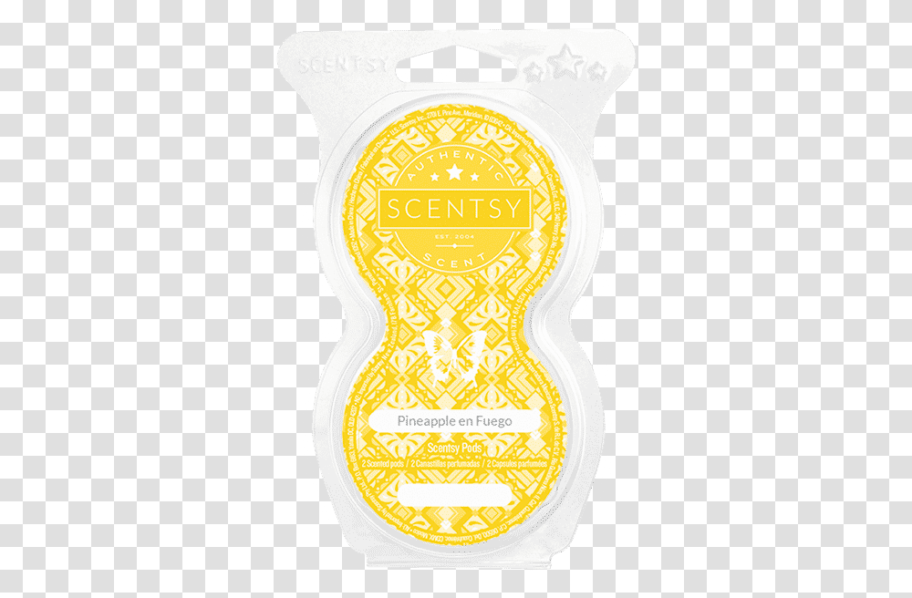 Download Pineapple En Fuego Scentsy Pod Guitar String, Bottle, Logo, Symbol, Lager Transparent Png