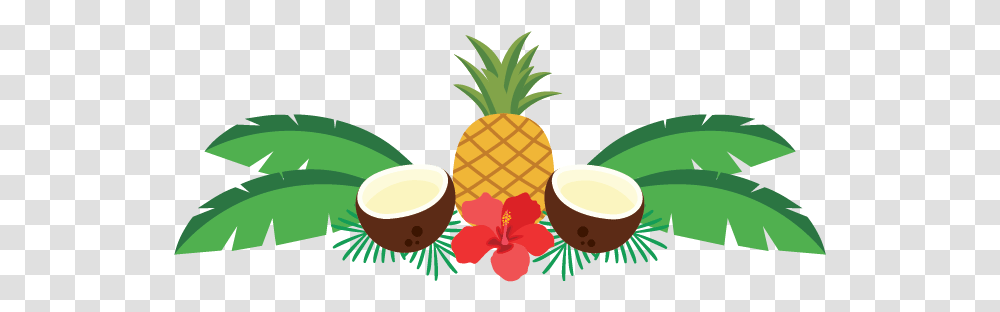 Download Pineapple Logo Tropical Pineapple, Plant, Fruit, Food, Nut Transparent Png
