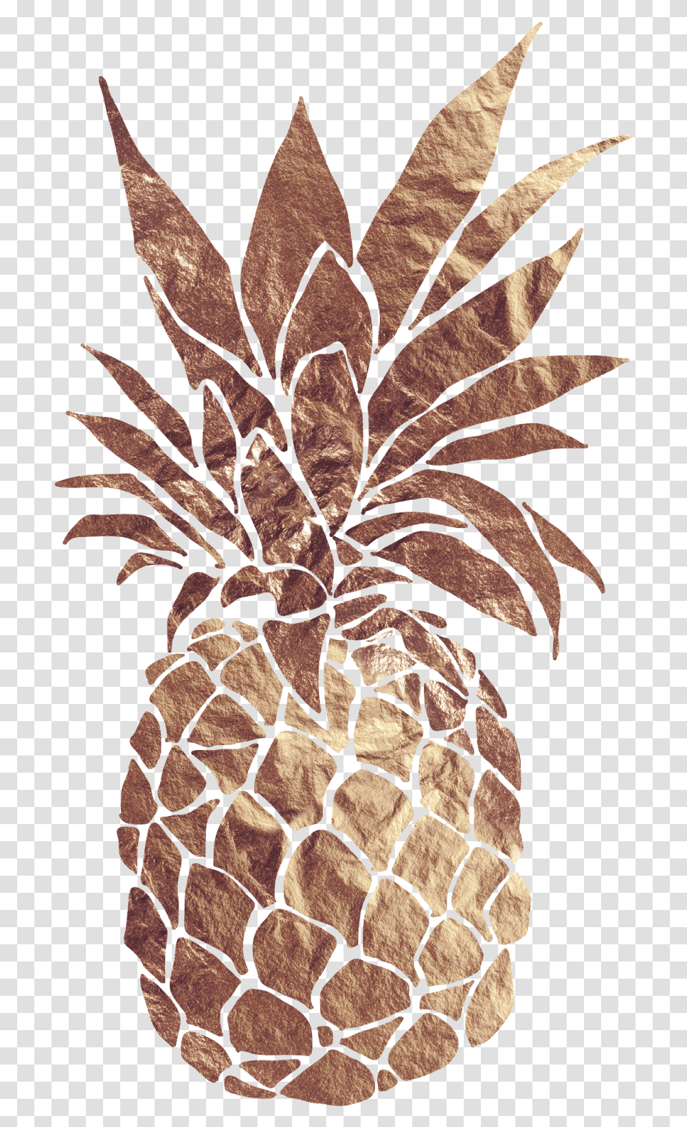 Download Pineapple Vector Clipart Image Watercolour Black And White Printmaking, Rug, Fruit, Plant, Food Transparent Png