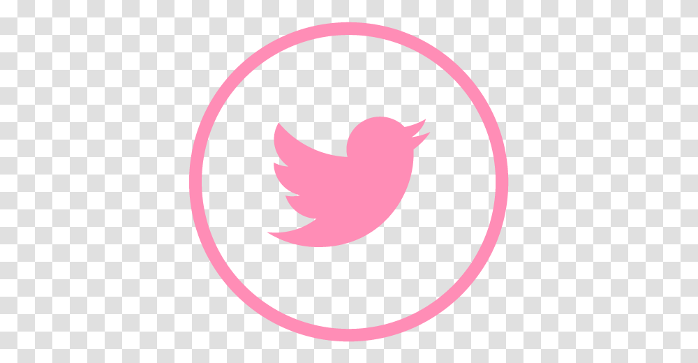 Download Pink Facebook Instagram Pi 820967 Twitter Icon Pink, Painting, Art, Bird, Animal Transparent Png