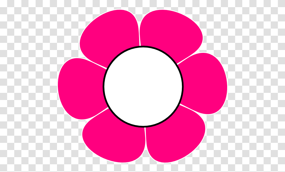 Download Pink Flower Clip Art 1 70s Flower Clipart, Heart, Light, Plant, Blossom Transparent Png