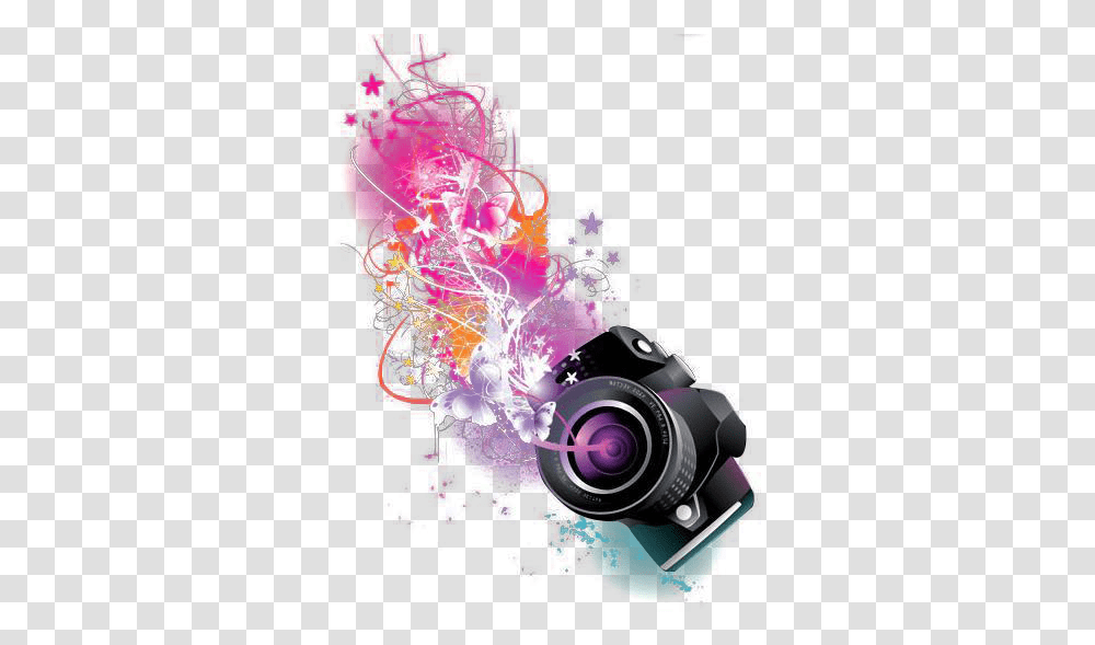 Download Pink Graphic Purple Text Lens Design Logo Camera, Electronics, Graphics, Art, Digital Camera Transparent Png