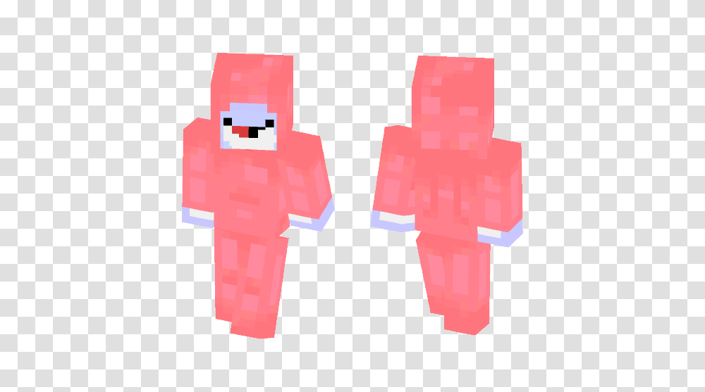 Download Pink Guy Minecraft Skin For Free Superminecraftskins, Pac Man, Toy, Plastic Transparent Png