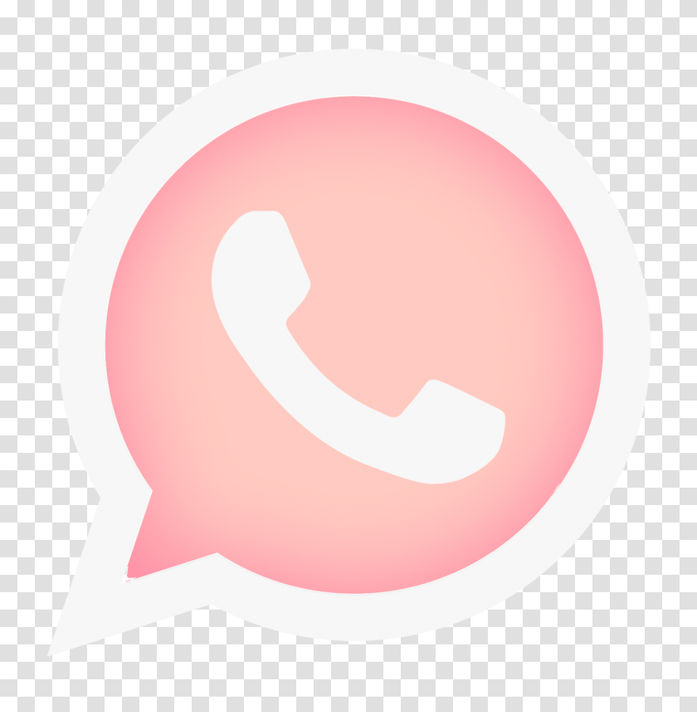 Download Pink Instagram App Icon Whatsapp Icon Aesthetic Pink, Heart, Mouth, Lip, Contact Lens Transparent Png