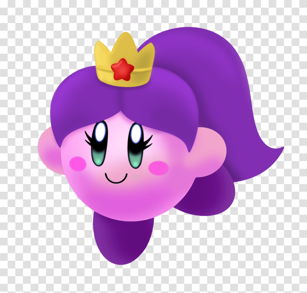 Download Pink King Flower Dedede Kirby Squad Squeak Hq Squeak Squad, Graphics, Art, Purple, Floral Design Transparent Png