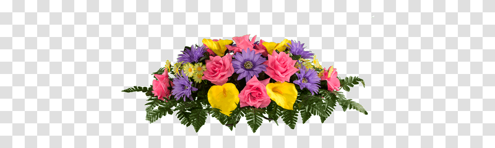 Download Pink Rose And Yellow Anthurium Mix Mix Roses Mix Flower, Plant, Blossom, Flower Arrangement, Flower Bouquet Transparent Png