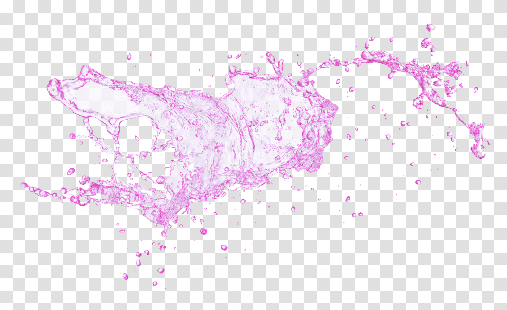 Download Pink Splash Purple Juice Splash, Paper, Confetti, Graphics, Art Transparent Png
