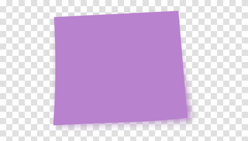Download Pink Sticky Note Purple Post It Note, White Board, Cushion, Laptop, Pc Transparent Png