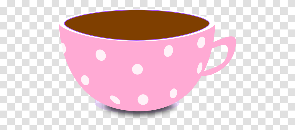 Download Pink Tea Cup Clipart Tea Coffee Clip Art Tea, Bowl, Mixing Bowl, Soup Bowl Transparent Png