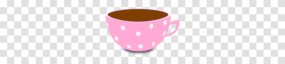 Download Pink Tea Cup Clipart Tea Coffee Clip Art Tea, Bowl, Soup Bowl, Mixing Bowl Transparent Png