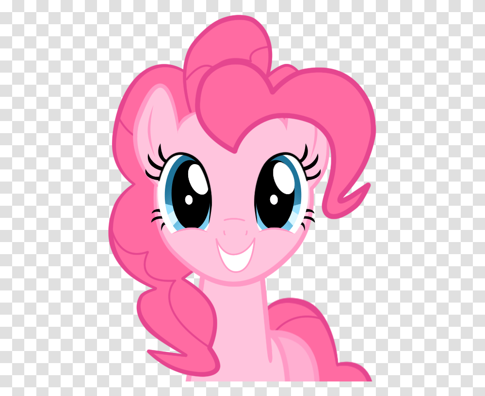Download Pinkie Pie Smile Clipart Pinkie Pie Pony Rainbow Dash, Poster, Purple, Flower Transparent Png