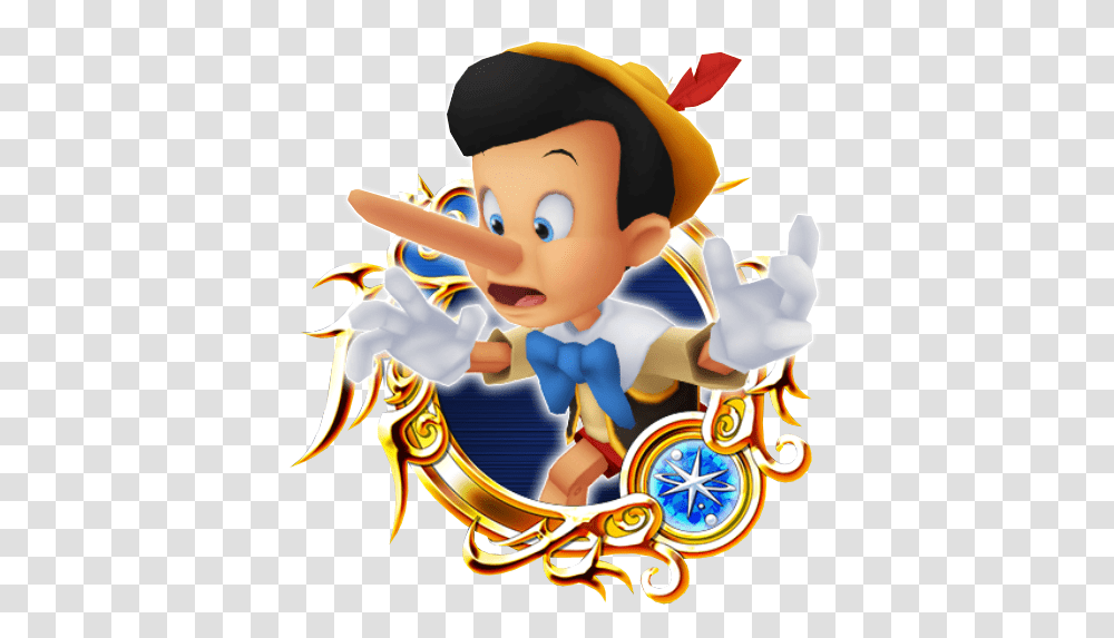 Download Pinocchio Kingdom Hearts Chain Of Memories Sora, Graphics, Person, Human, Toy Transparent Png