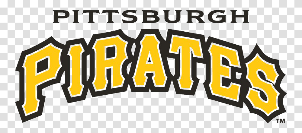 Download Pirate Logo Photo Pittsburgh Pirates Baseball Logo, Text, Word, Alphabet, Label Transparent Png