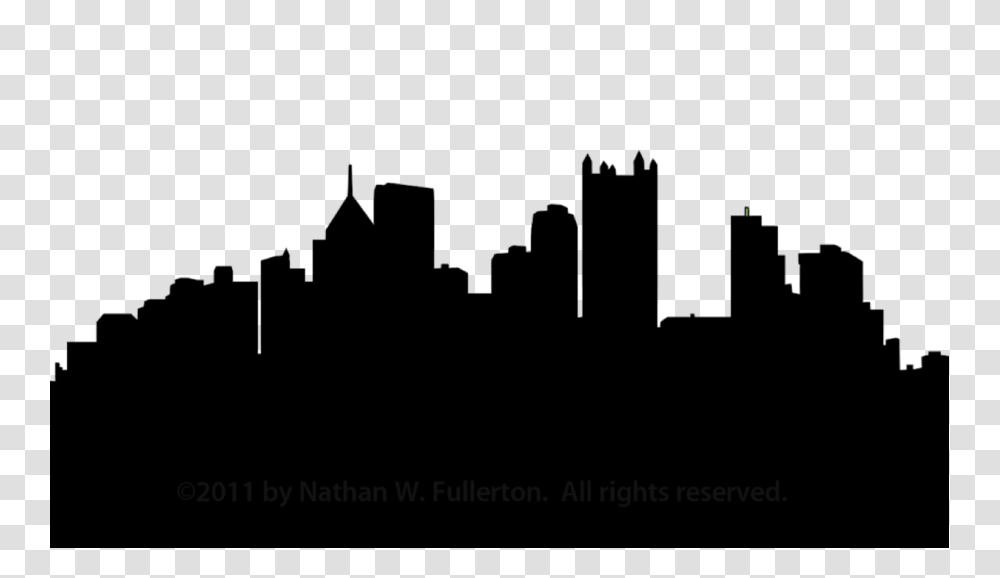 Download Pittsburgh Clip Art Clipart Pittsburgh Clip Art Sky, Crowd, Silhouette, Outdoors Transparent Png