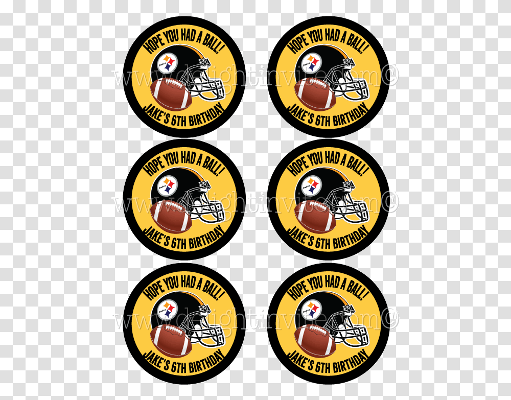 Download Pittsburgh Steelers Football Sticker Tags Pittsburgh Steelers, Label, Text, Logo, Symbol Transparent Png