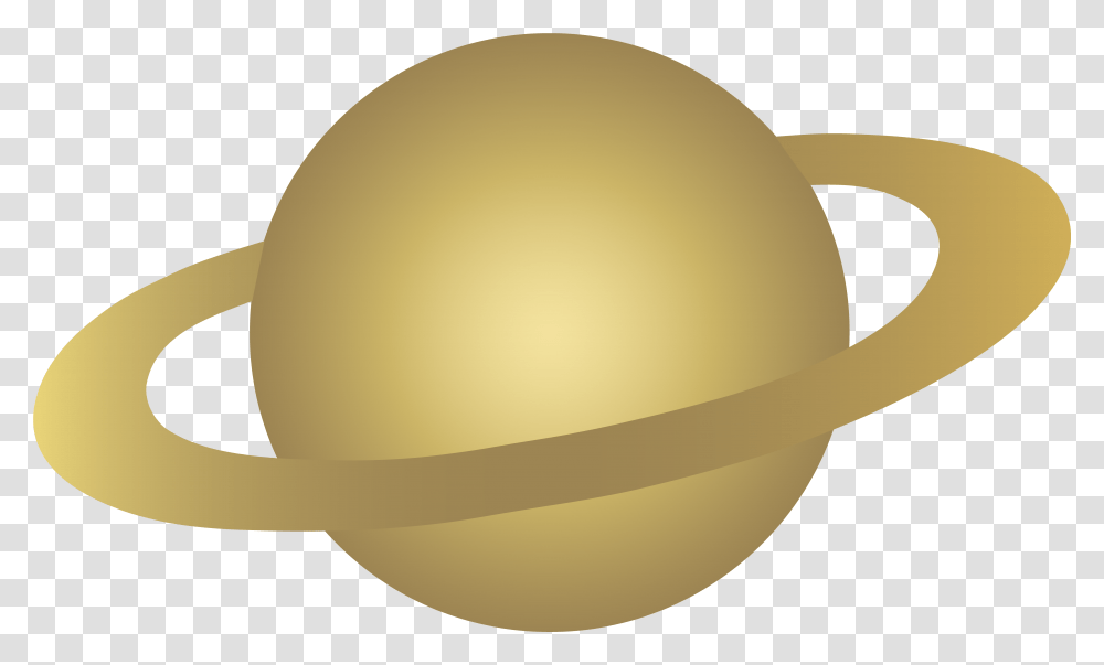 Download Planet Clipart Planet With Rings Simple, Food, Plant, Bowl, Sphere Transparent Png