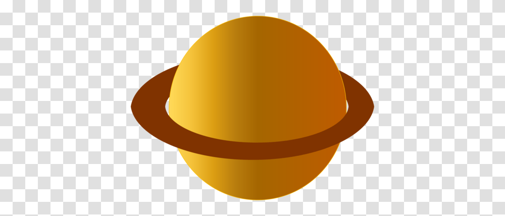 Download Planet Rings Saturn Solar System Space Yellow Illustration, Clothing, Apparel, Plant, Hardhat Transparent Png