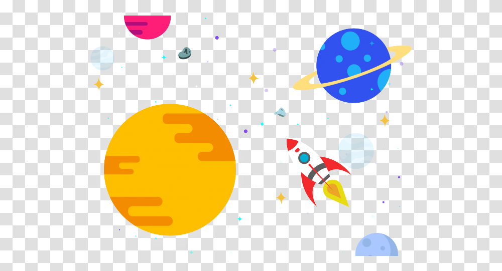 Download Planets Clipart Space Jam Outer Space Clipart, Graphics, Paper, Confetti, Icing Transparent Png