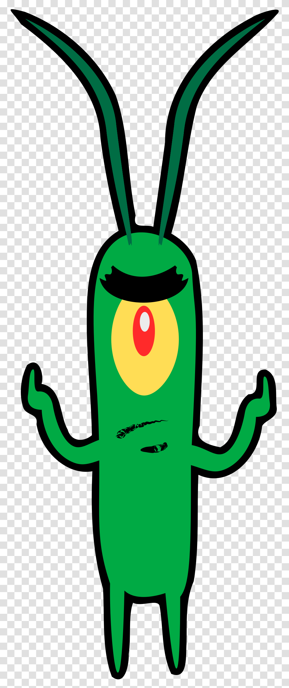 Download Plankton Image With No Phytoplankton Cartoon, Plant, Food, Vegetable, Relish Transparent Png