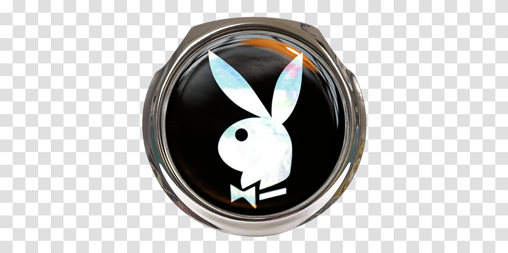 Download Playboy Car Grille Badge With Playboy Shirt Collared, Goggles, Accessories, Accessory, Ashtray Transparent Png