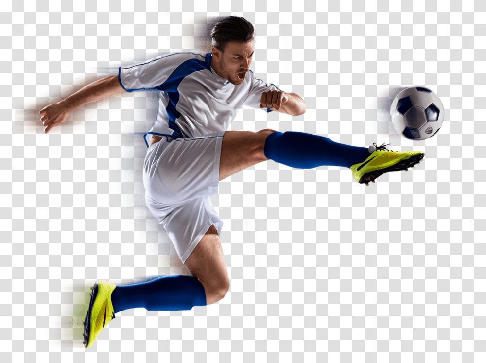 Download Players Photography Football Football Player Shooting, Person, Soccer Ball, Team Sport, People Transparent Png