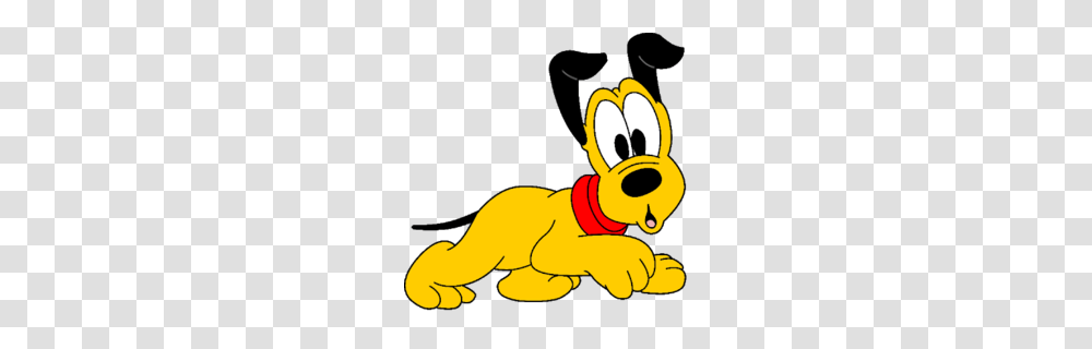 Download Pluto Baby Clipart Pluto Mickey Mouse Clip Art Yellow, Animal, Mammal, Wildlife, Wasp Transparent Png