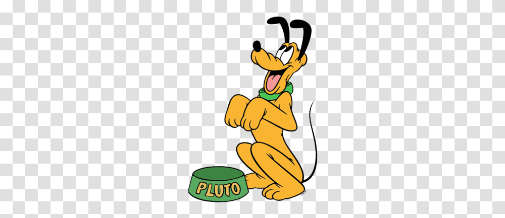 Download Pluto Clipart Pluto Mickey Mouse Clip Art Yellow, Hand, Fist, Animal, Mammal Transparent Png
