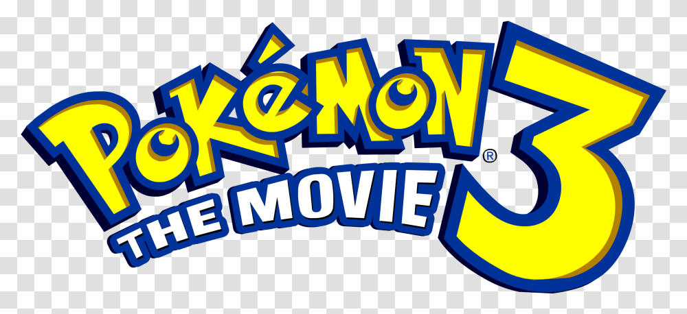 Download Pok 233 Mon The Movie Pokemon The Movie 3 Logo Pokemon Go At Home, Text, Alphabet, Word, Crowd Transparent Png