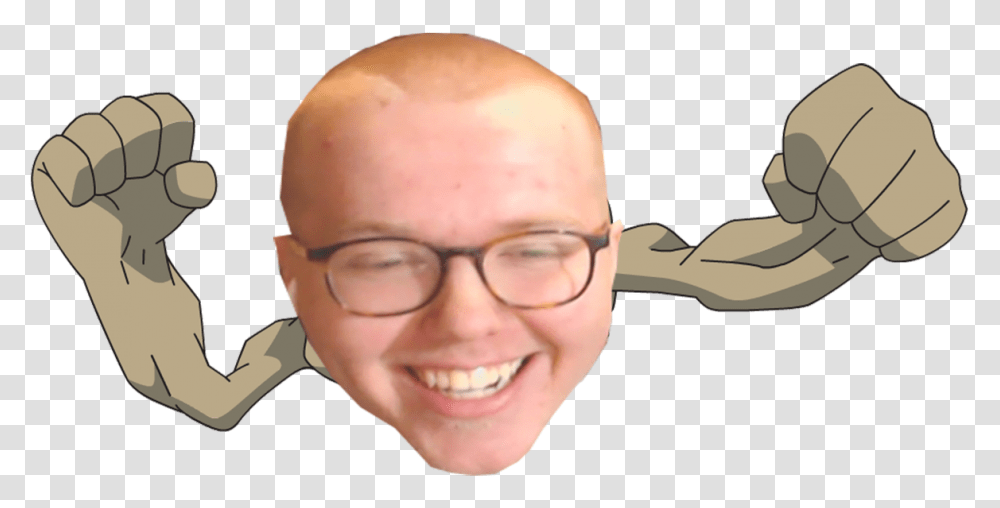 Download Pokemon Geodude Rock As A Pokemon, Glasses, Head, Person, Face Transparent Png