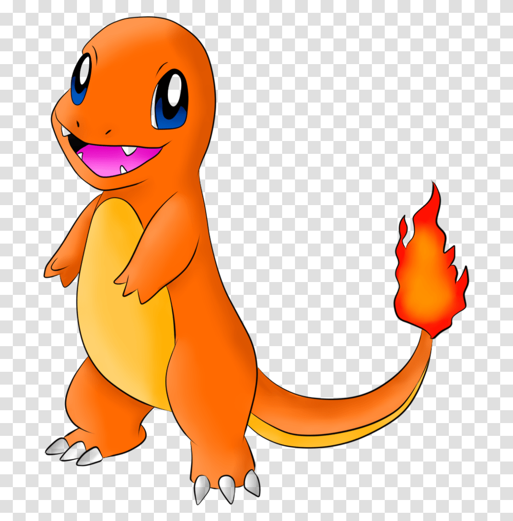 Download Pokemon Image For Free Background Charmander, Animal, Mammal, Wildlife, Person Transparent Png